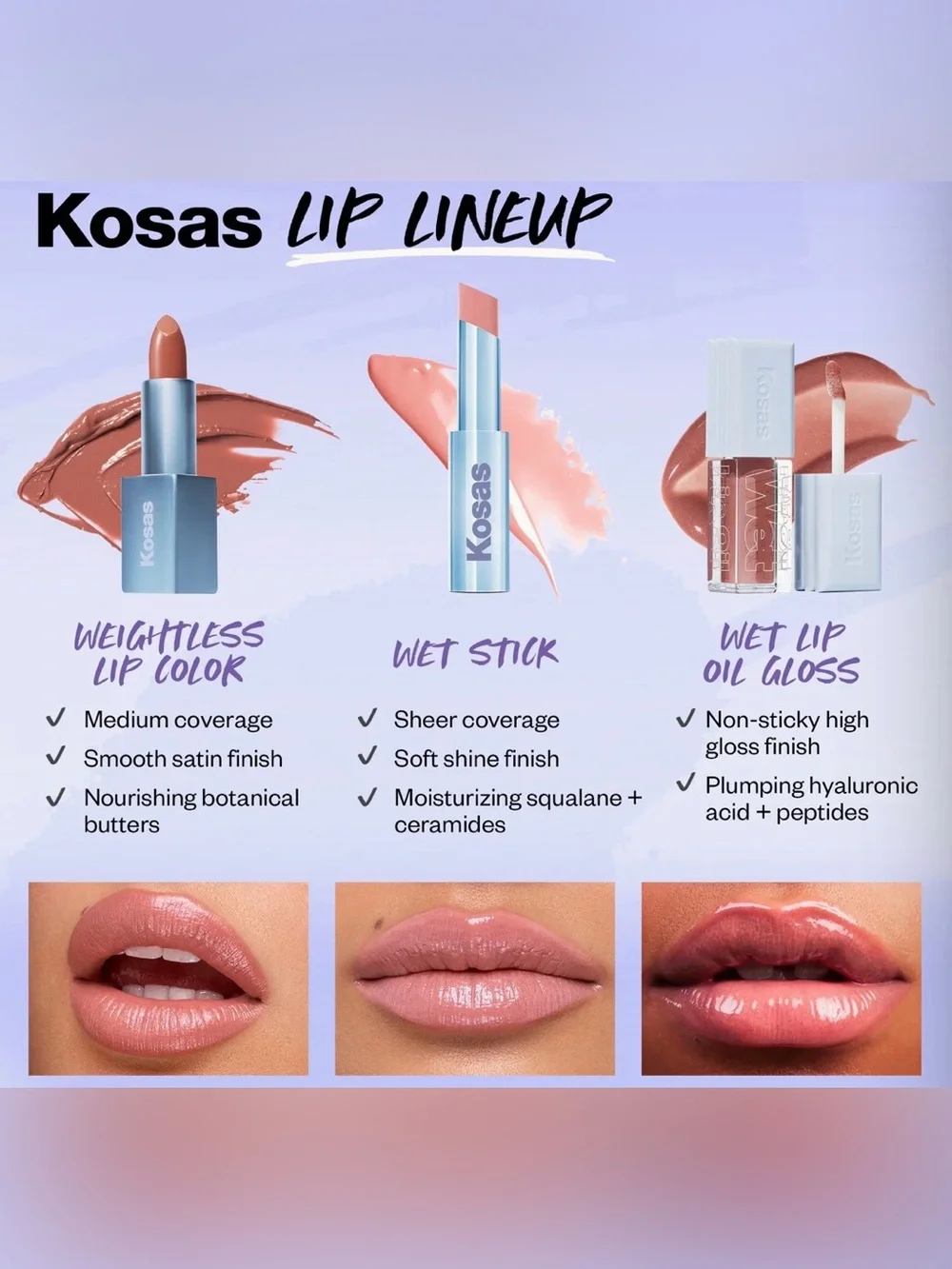 Kosas weightless lip